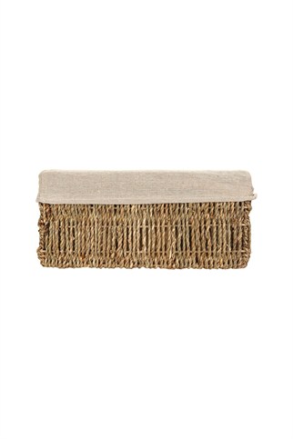 Porland Smyrna Natural Dikdörtgen Sepet 35 cm