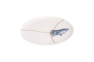 Porland Spirits Balina Düz Tabak 20cm