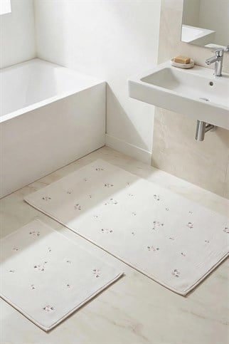 Royal Nazik Nadia Paspas Set 2li Pudra 50x60-60x100 Cm