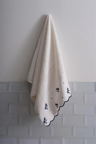 Royal Nazik Serena Banyo Havlu Lacivert 90x150 Cm