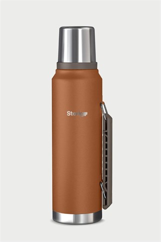 Stevig 1 Camper Klasik Kulplu Sızdırmaz Çelik Termos Autumn Leaf 1.2 lt