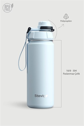 Stevig 1 Hand Leak-Proof Sızdırmaz Çelik Termos Ice Melt 500 ml
