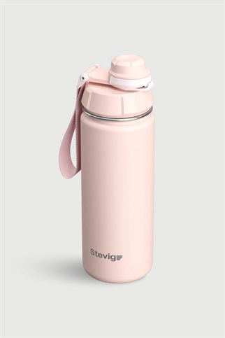 Stevig 1 Hand Leak-Proof Sızdırmaz Çelik Termos Icy Pink 500 ml