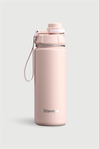 Stevig 1 Hand Leak-Proof Sızdırmaz Çelik Termos Icy Pink 500 ml