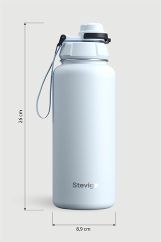 Stevig 1 Hand Leak-Proof Sızdırmaz Çelik Termos Ice Melt 1000 ml