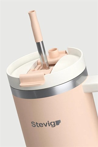 Stevig 2 Moods Tuck-In Tumbler Sızdırmaz Çelik Termos Bisque 900 ml