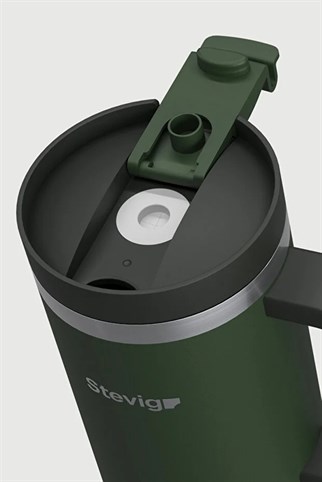 Stevig 2 Moods Tuck-In Tumbler Sızdırmaz Çelik Termos Green 900 ml