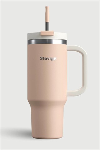 Stevig 2 Moods Tuck-In Tumbler Sızdırmaz Çelik Termos Bisque 900 ml