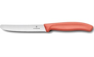 Victorinox SwissClassic Domates & Sosis Bıçak Şakayık Gülü 11 Cm