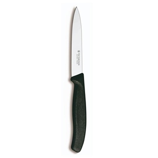 Victorinox SwissClassic Sivri Uçlu Soyma Bıçak Siyah 10 Cm