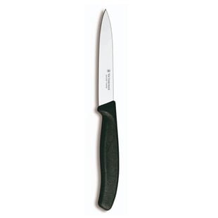 Victorinox SwissClassic Sivri Uçlu Soyma Bıçak Siyah 10 Cm