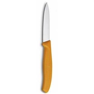 Victorinox SwissClassic Soyma Bıçak Turuncu 8 Cm