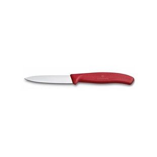 Victorinox SwissClassic Soyma Bıçak Kırmızı 8 Cm