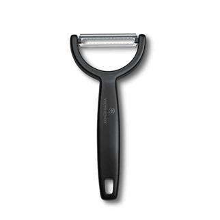 Victorinox YPSO Tırtıklı Kenar Çift Taraf Siyah Soyacak
