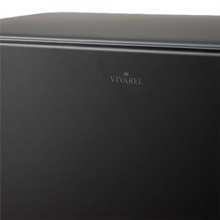 Vivarel Ayaklı Dokunmatik Çöp Kovası Mat Siyah 28+12L