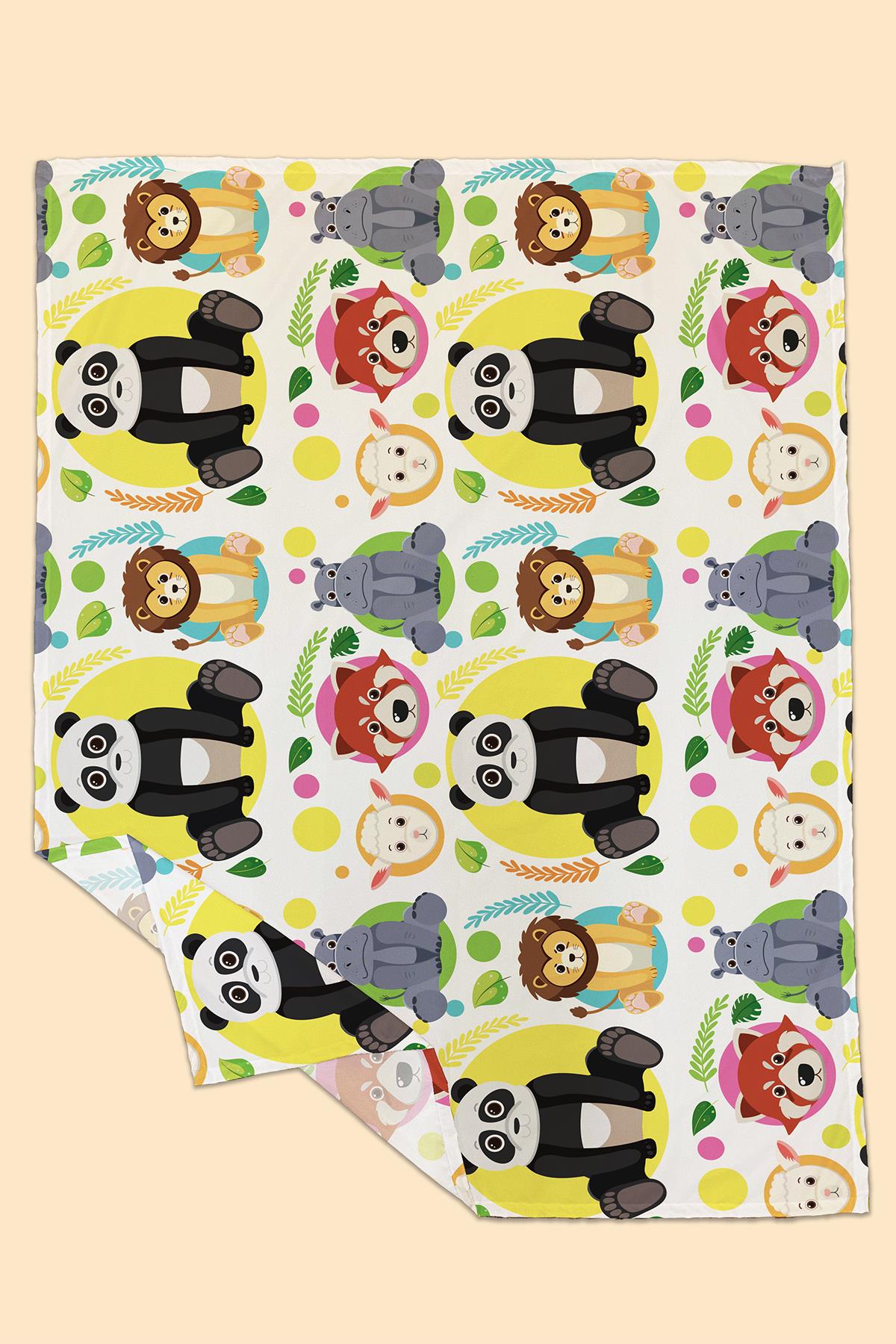 Arancione Co. Sevimli Dostlar Su Geçirmez,Yer/ Mama Sandalyesi Altı,Aktivite,Yemek ve Oyun Zamanı