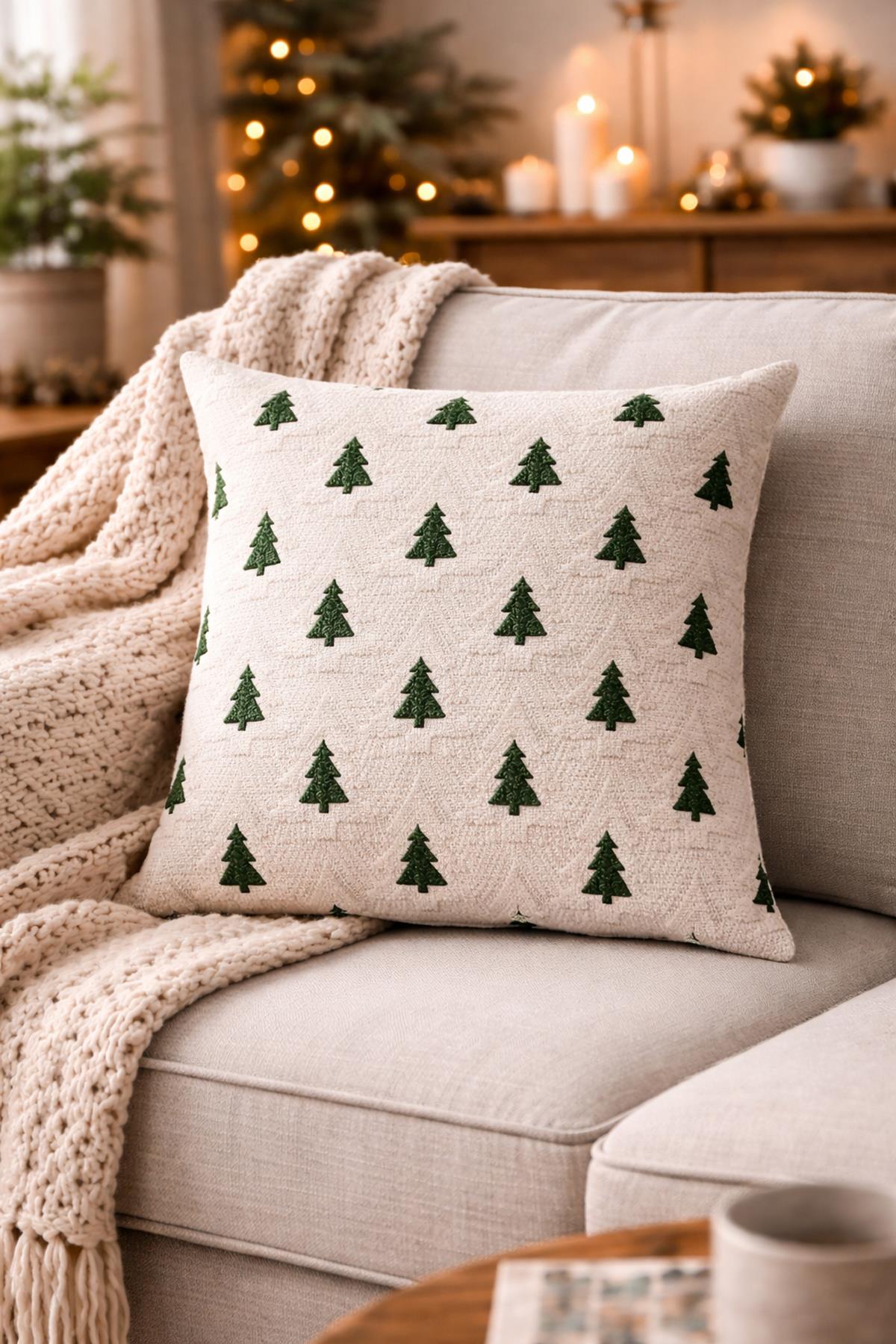 Arancione Co. Çift Tarafı Baskılı Kırlent Kılıfı 6AOD12