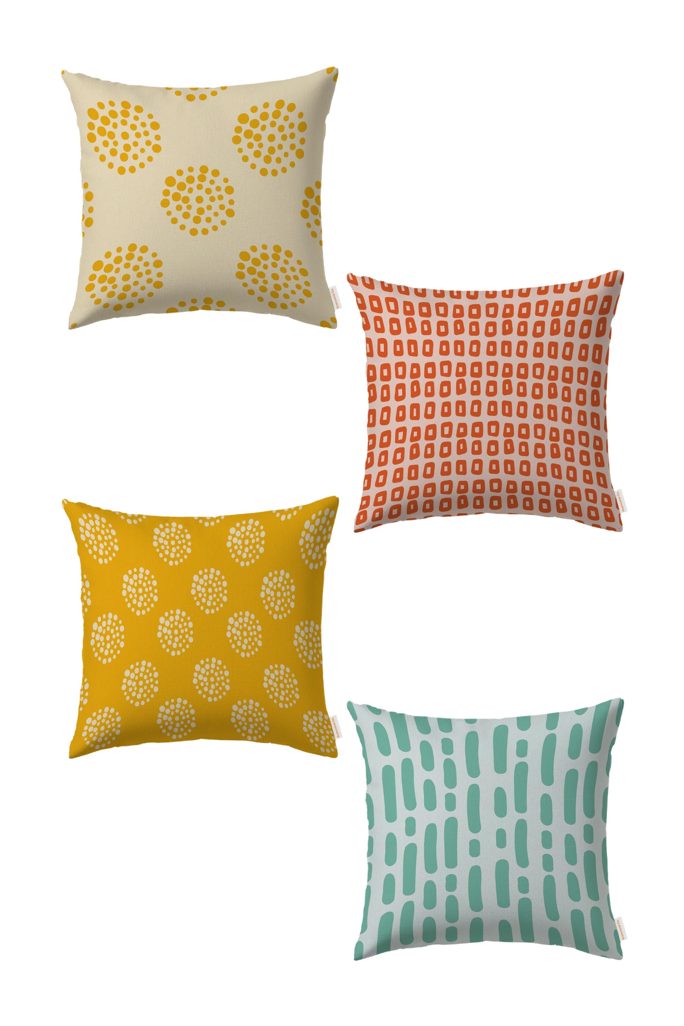 Arancione Co. Klasik 4’lü Kırlent Ds5