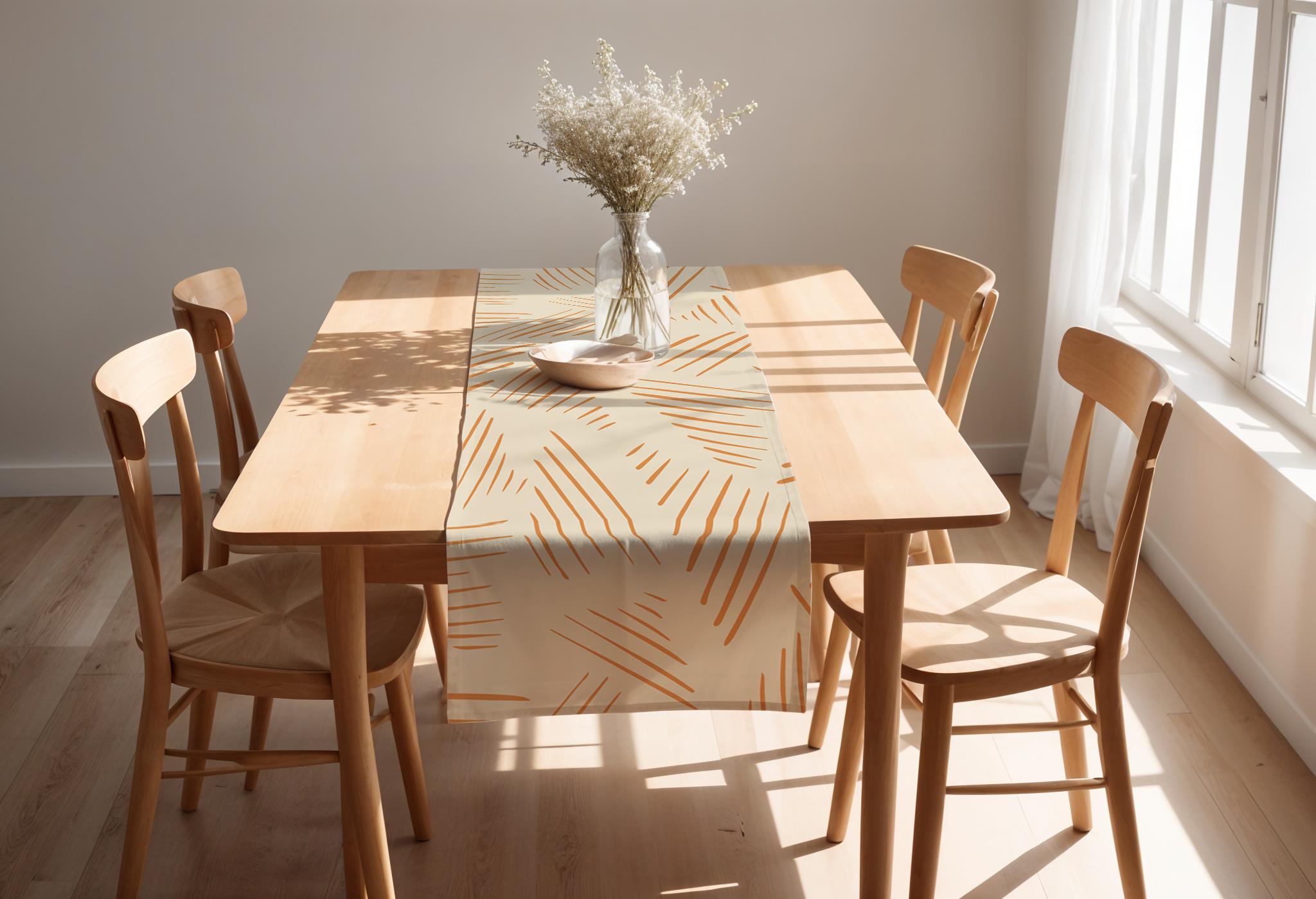 Arancione Co. Geometrik Runner Ds18