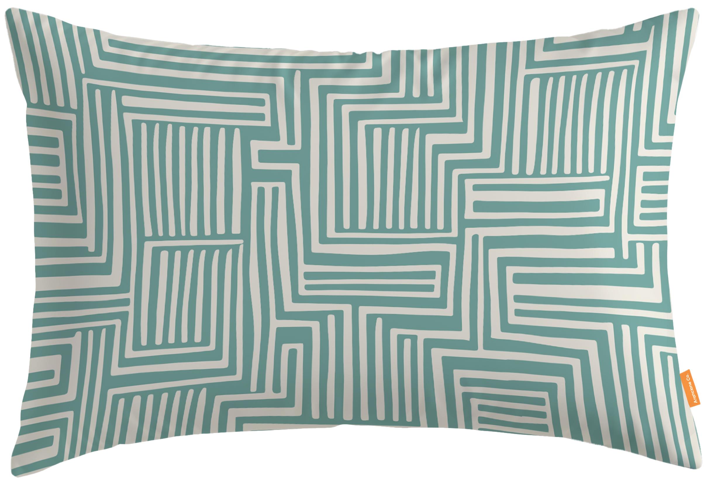 Arancione Co. Geometrik Dikdörtgen Kırlent Kılıf Ds6