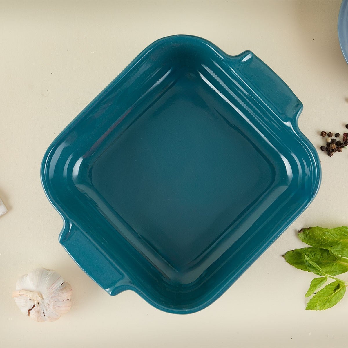 Aryıldız Elissa Kare Fırın Kabı Yeşil 21 Cm - 153AR303122