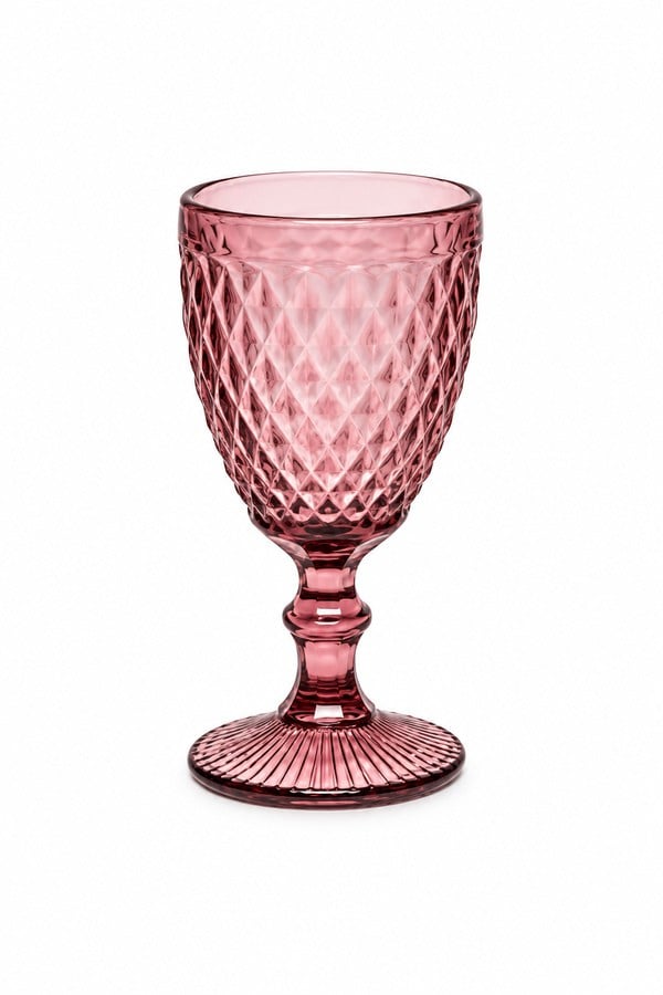Bigatti Boldy 02 Ayaklı Bardak Pembe 300 Ml 6 Adet - BGT-9417