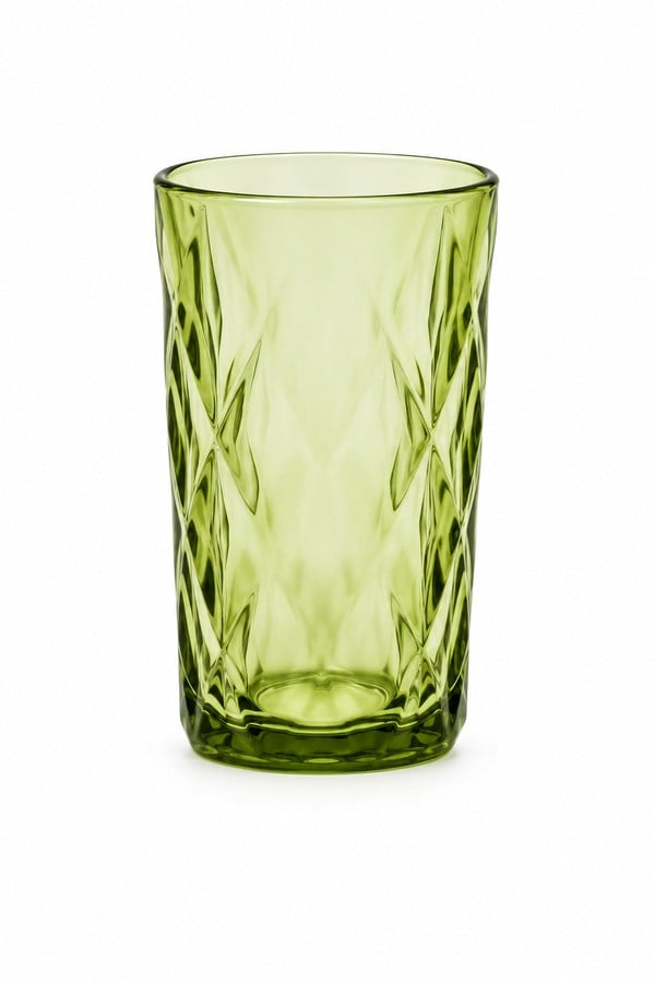 Bigatti Boldy 03 Meşrubat Bardak Yeşil 350 Ml 6 Adet - BGT-9427