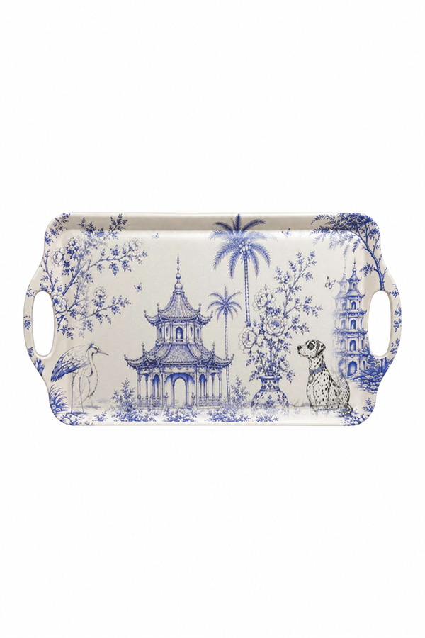 Celeste Atelier Blue Jardin Tepsi 41 Cm - CA-2887B