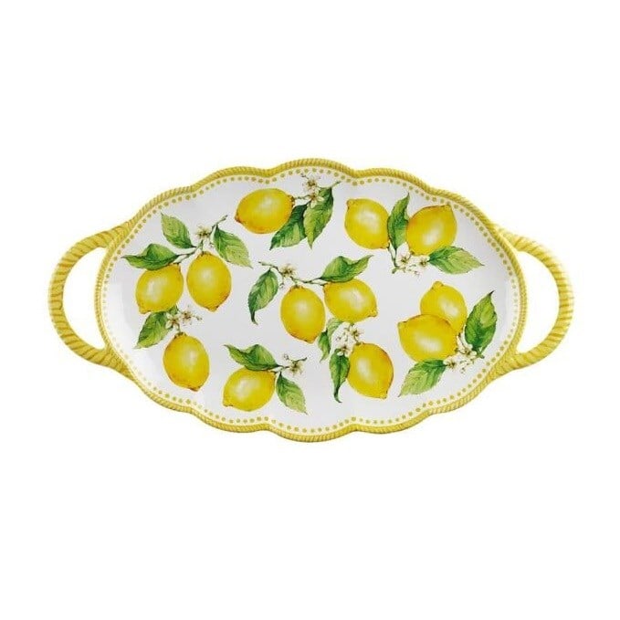 Dionel Limora Melamin Kulplu Tepsi 48 Cm - DIO30011