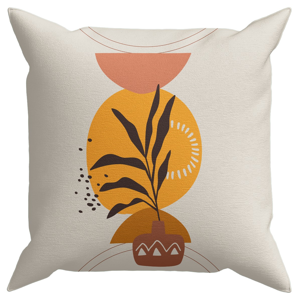 Evdek Abstract Kırlent Kılıf Ds10 45x45 Cm