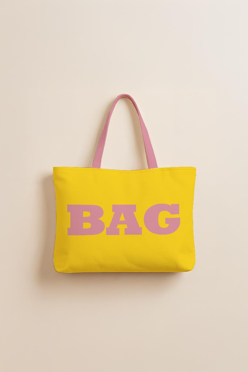 Evdek Bag Plaj Havlulu Plaj Çantası 35x40 Cm