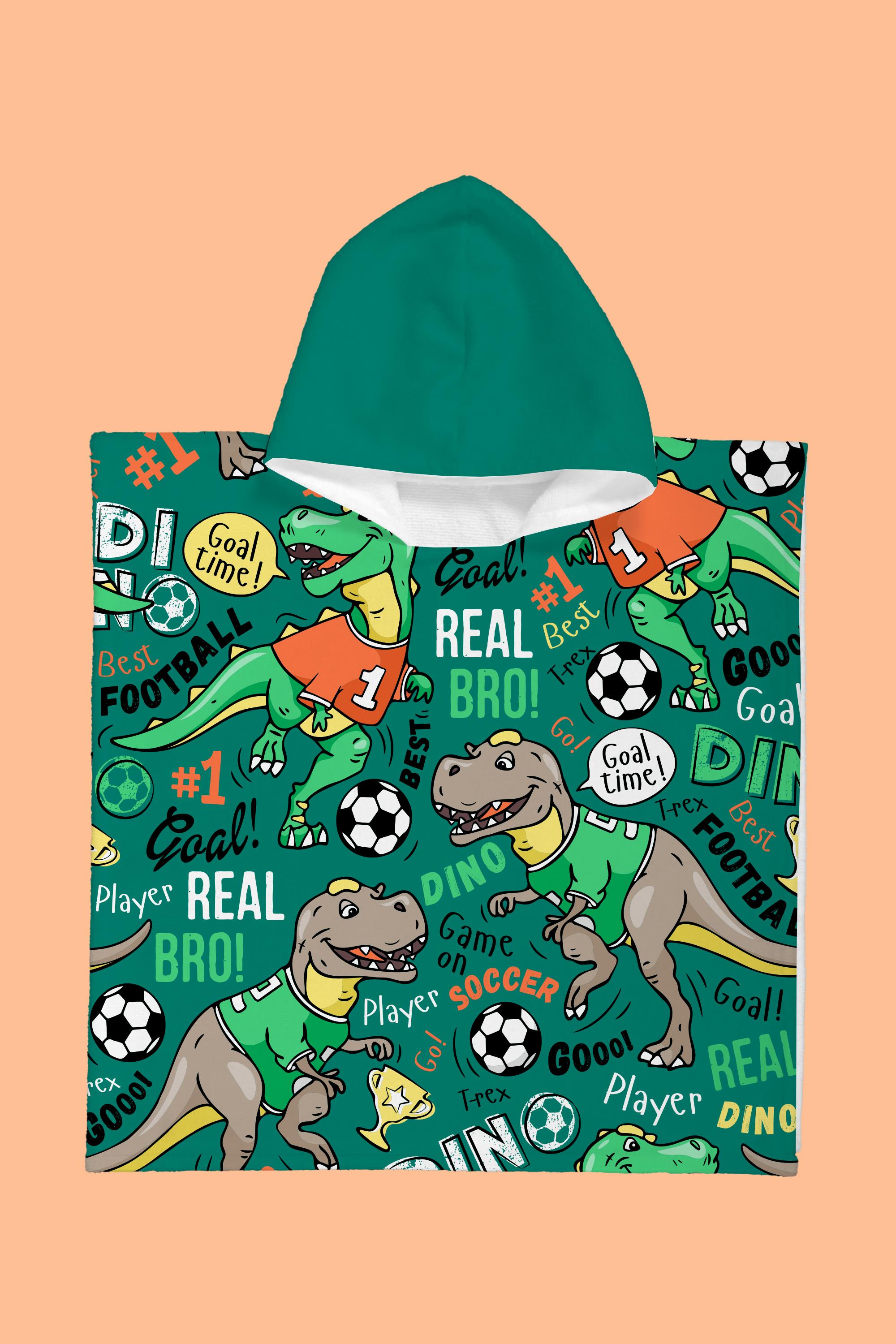 Evdek Bro Dino Çocuk Plaj Havlusu