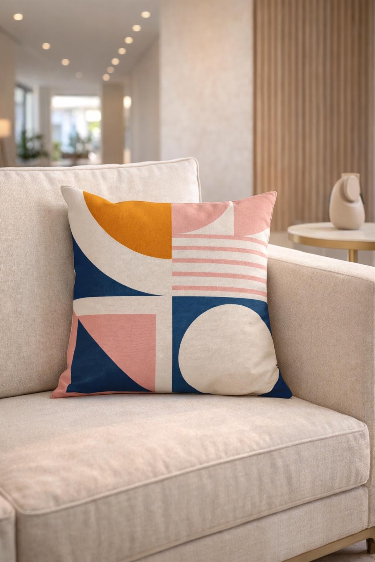 EVdek Çift Tarafı Baskılı Kırlent Kılıfı 6EOD30