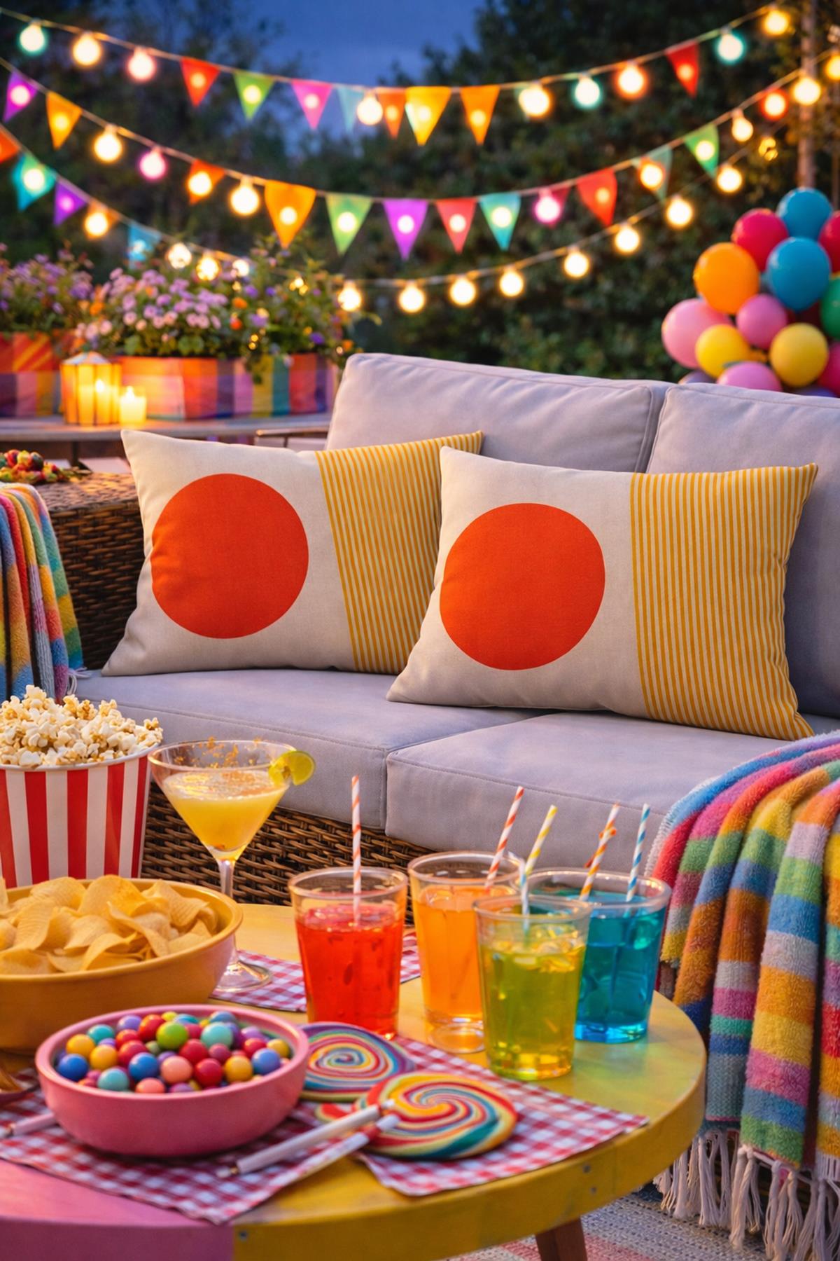 Evdek Çift Taraflı Dikdörtgen Kırlent Kılıf 2'li Ds69