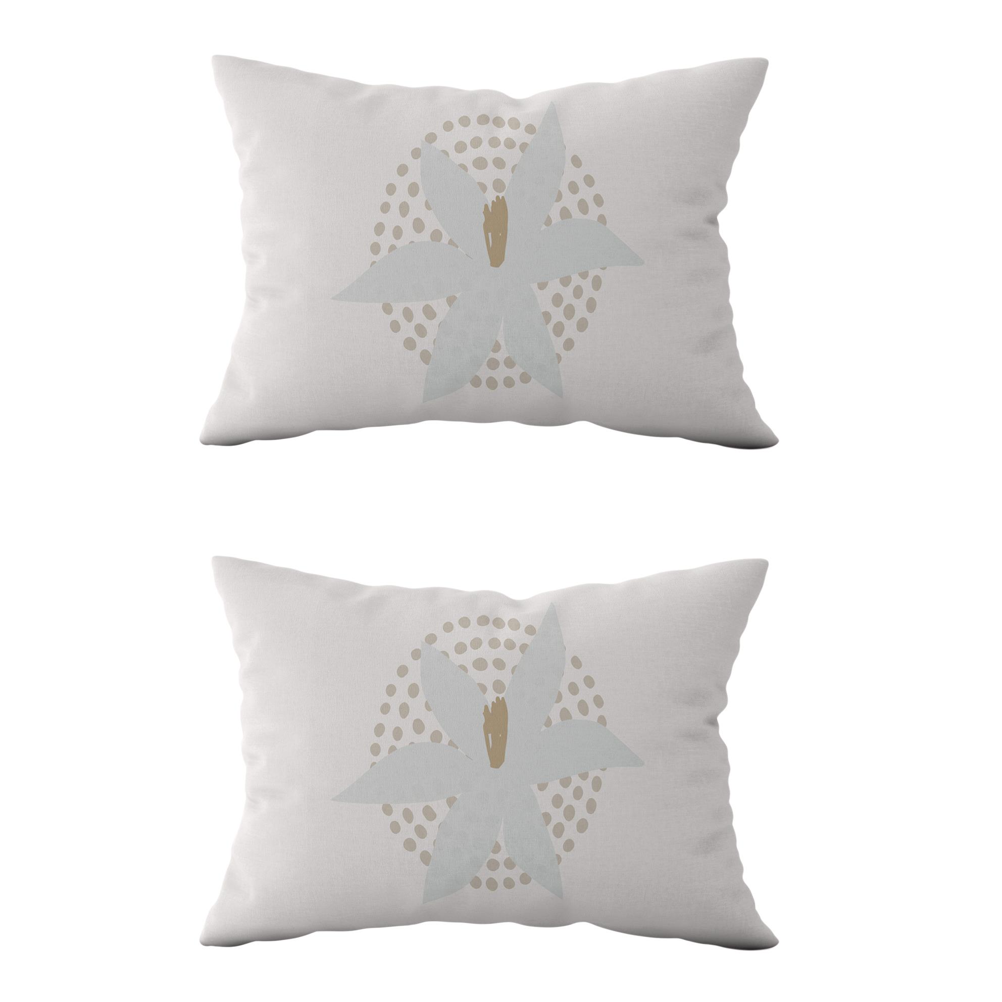 Evdek Çift Taraflı Dikdörtgen Kırlent Kılıf 2’li KL21