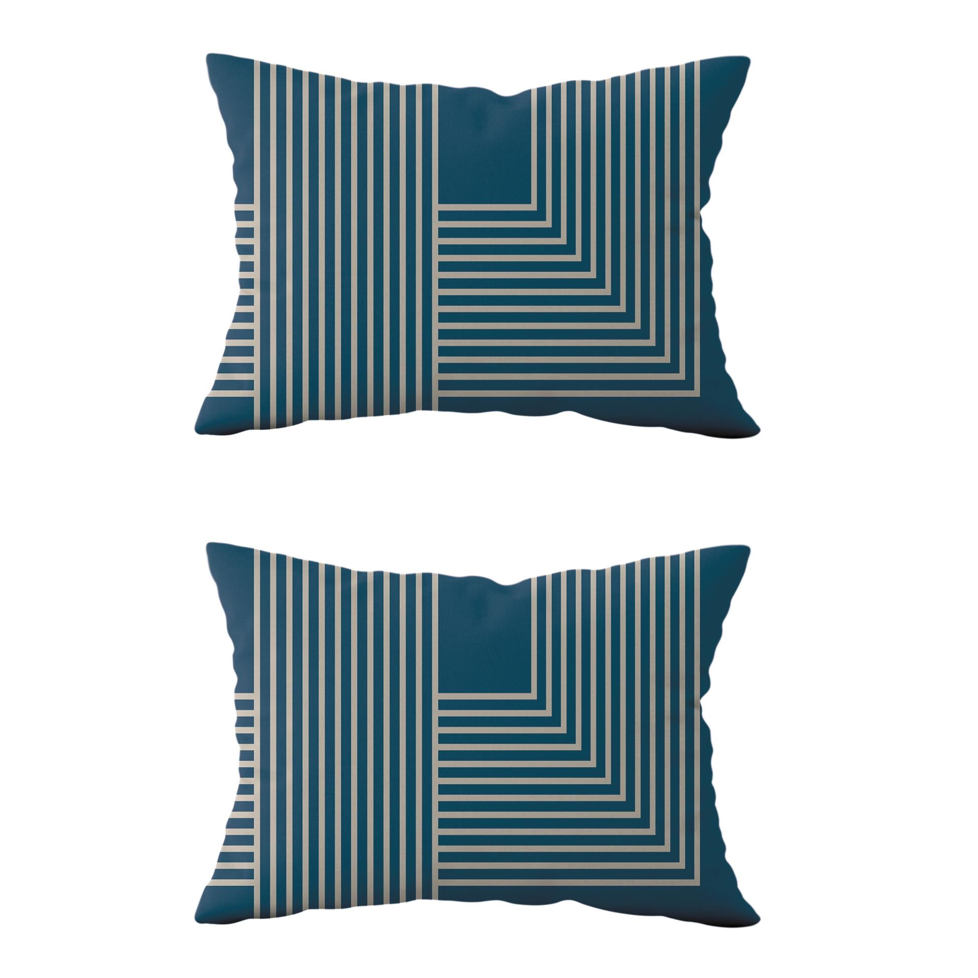 Evdek Çift Taraflı Dikdörtgen Kırlent Kılıf 2’li KL24