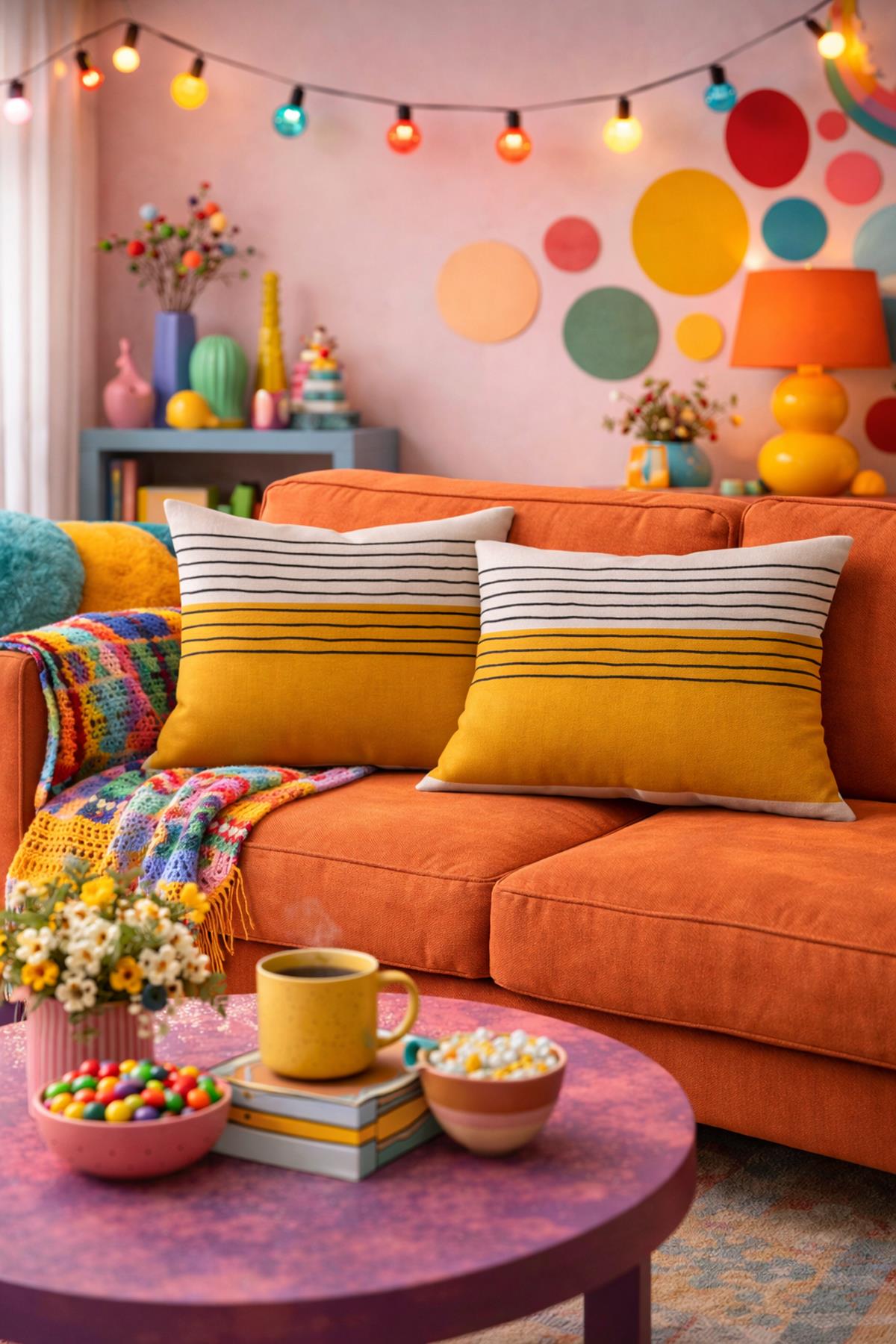 Evdek Çift Taraflı Dikdörtgen Kırlent Kılıf 2'li Ds57