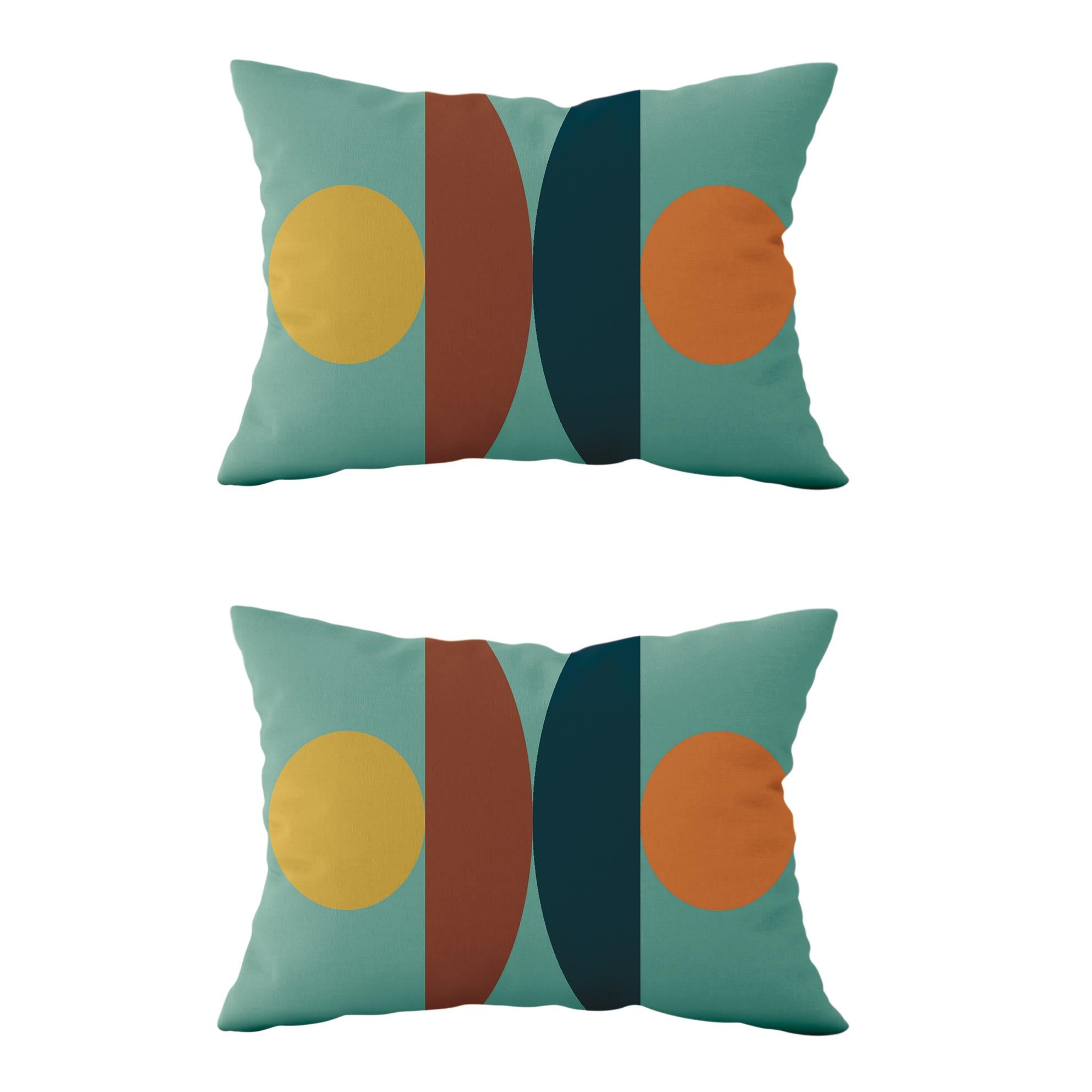 Evdek Çift Taraflı Dikdörtgen Kırlent Kılıf 2’li KL2