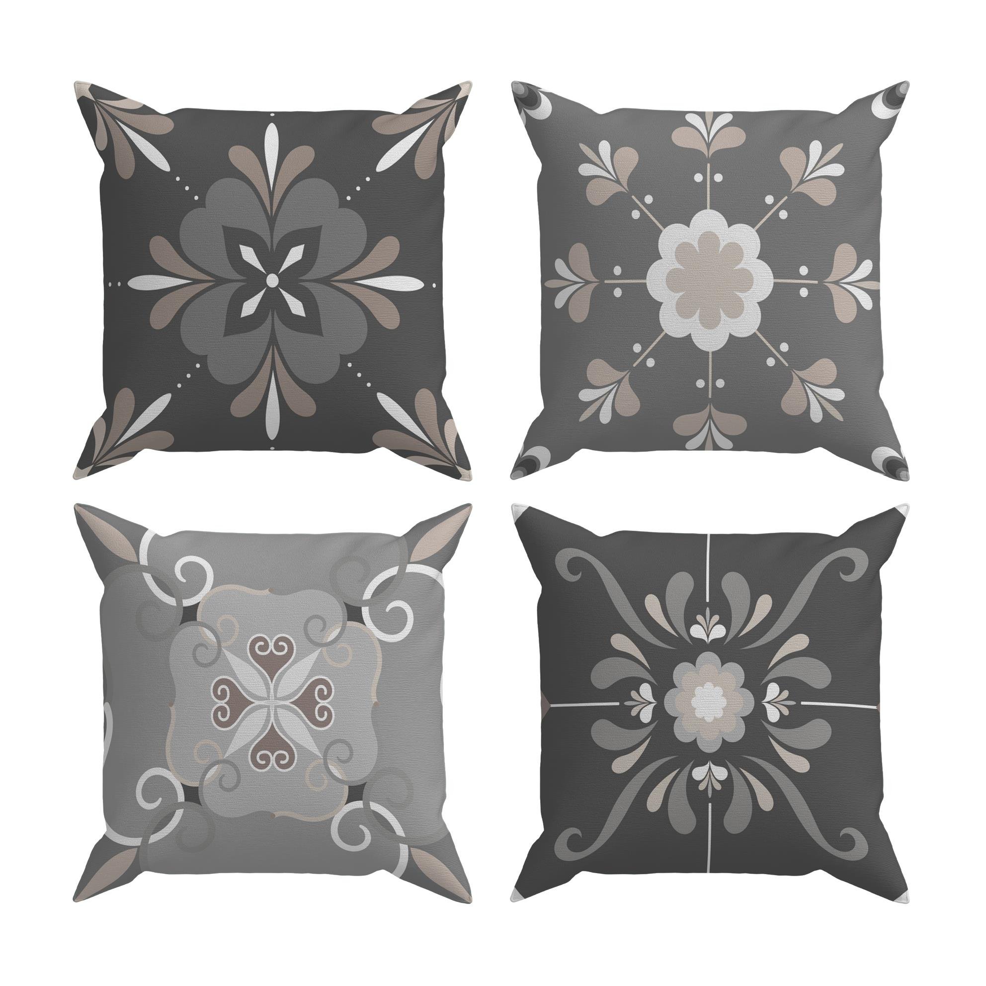 Evdek Ethnic 4'lü Kırlent Kılıf Ds5