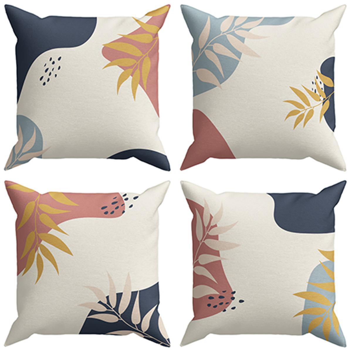 Evdek Exotic 4'lü Kırlent Kılıf Ds39 45x45 Cm