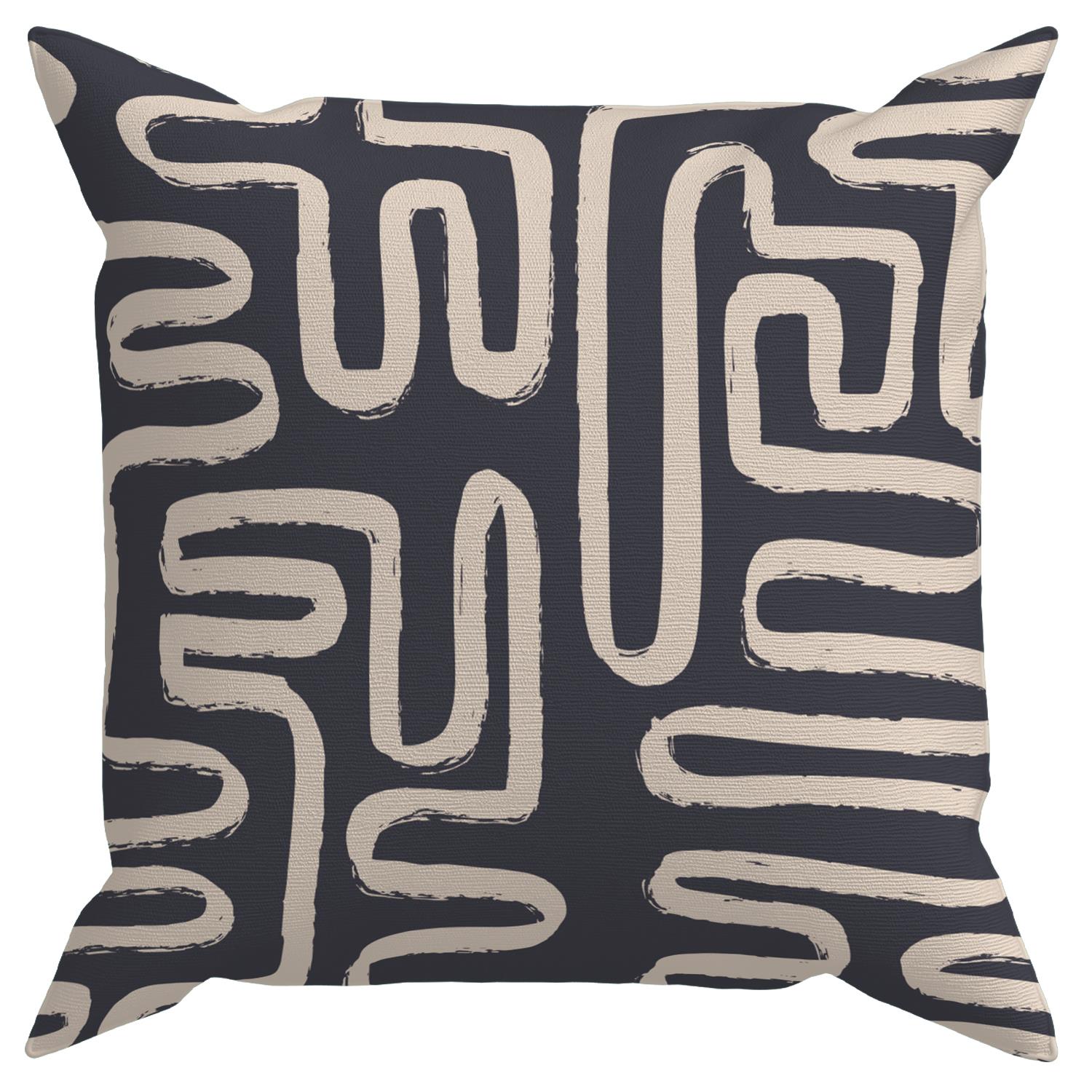 Evdek Geometric Kırlent Kılıfı Ds82