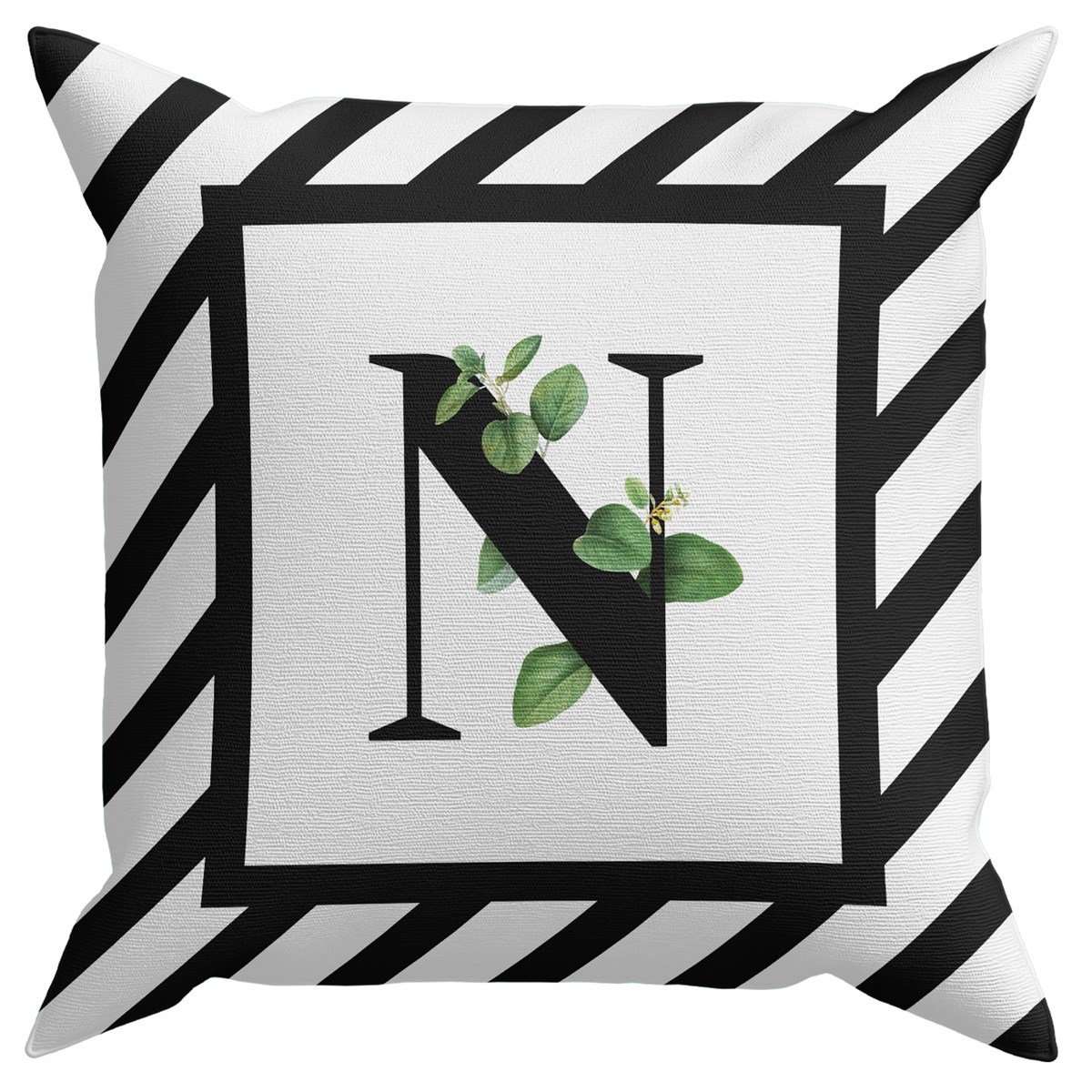 Evdek Harf (N) Kırlent Kılıf 45x45 Cm