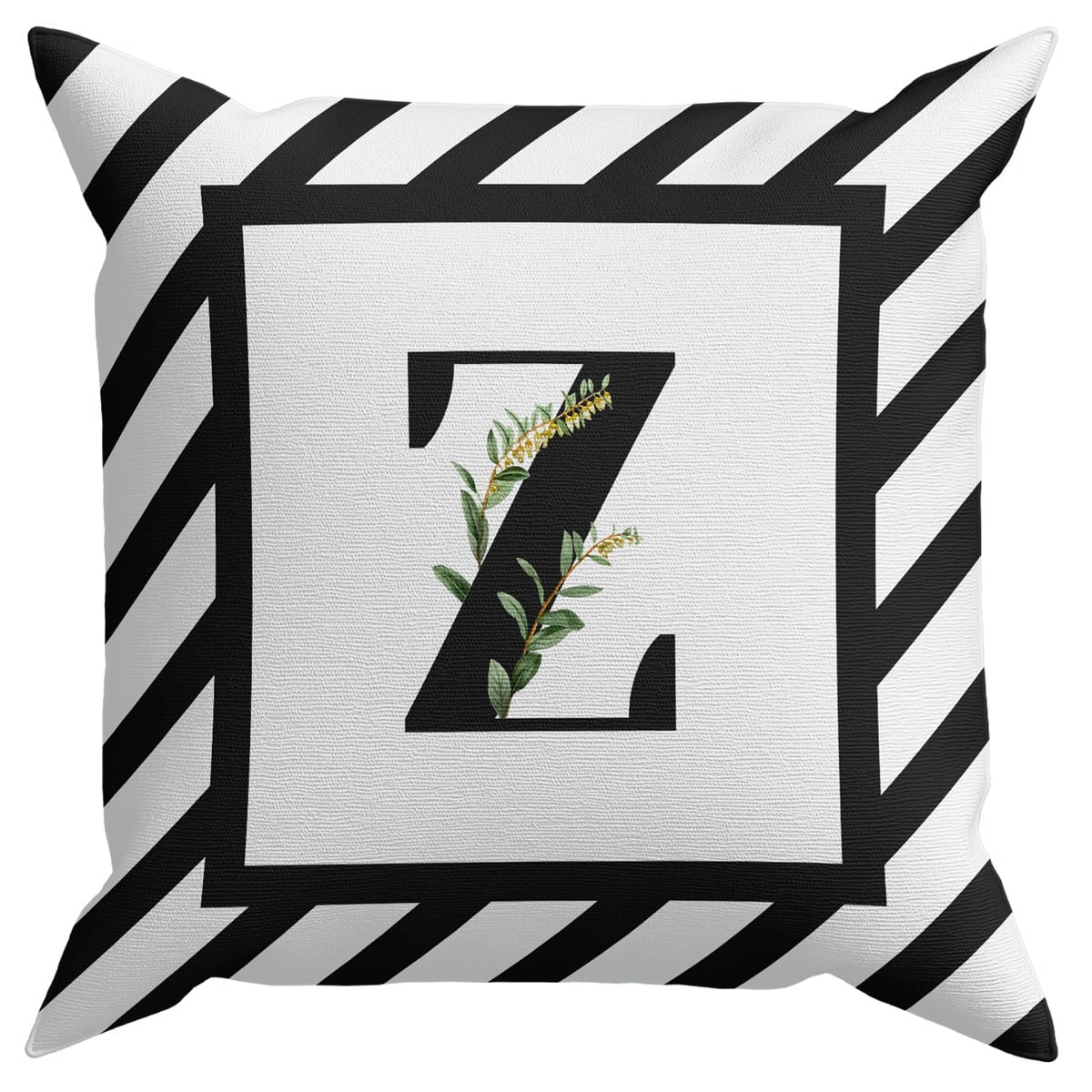 Evdek Harf (Z) Kırlent Kılıf 45x45 Cm