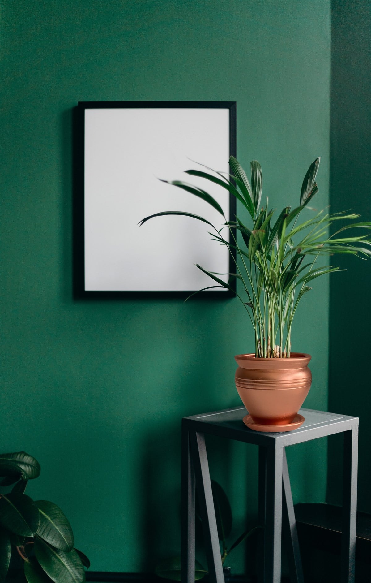 Evdek Tabaklı Klasik Bronz Çömlek Saksı 19x19 Cm