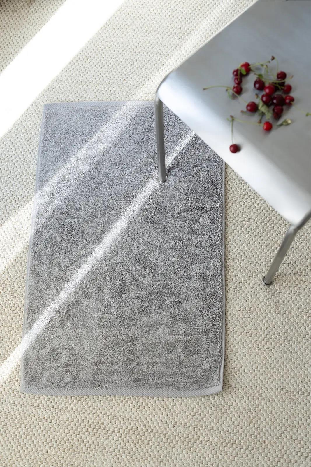 İrya Alba Havlu Banyo Paspası Gri 50x80 Cm