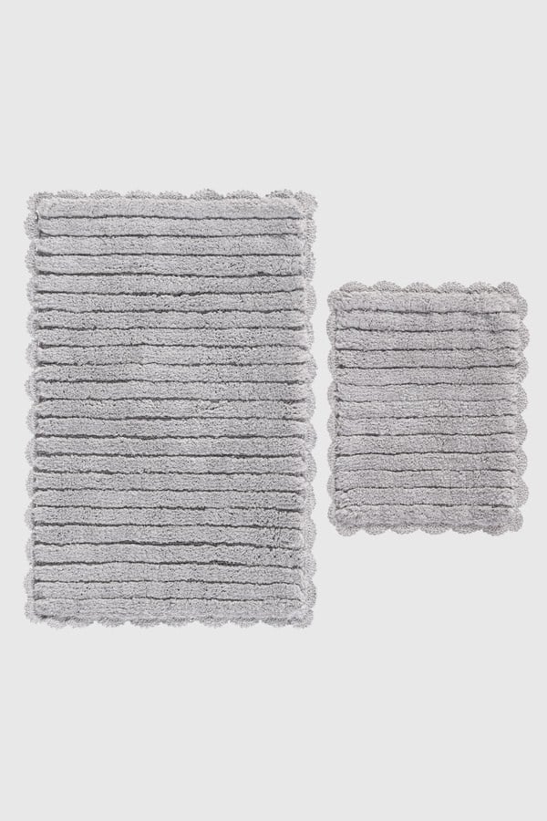 İrya Arora Banyo Paspası Küllü Gri 40x50+60x90 Cm - 202603037