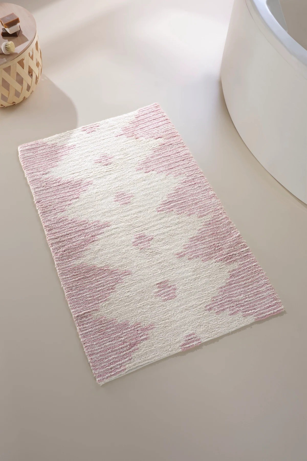 İrya Mistic Banyo Paspas Rose 70x110 Cm - 1486123915207