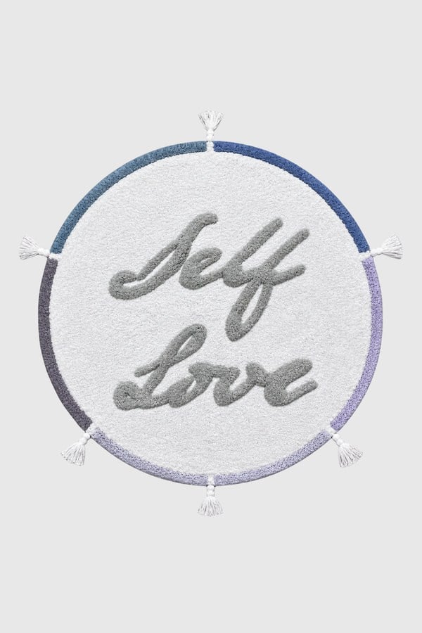 İrya Self Love Çocuk Odası Paspası Yuvarlak 100x100 Cm - 202603021
