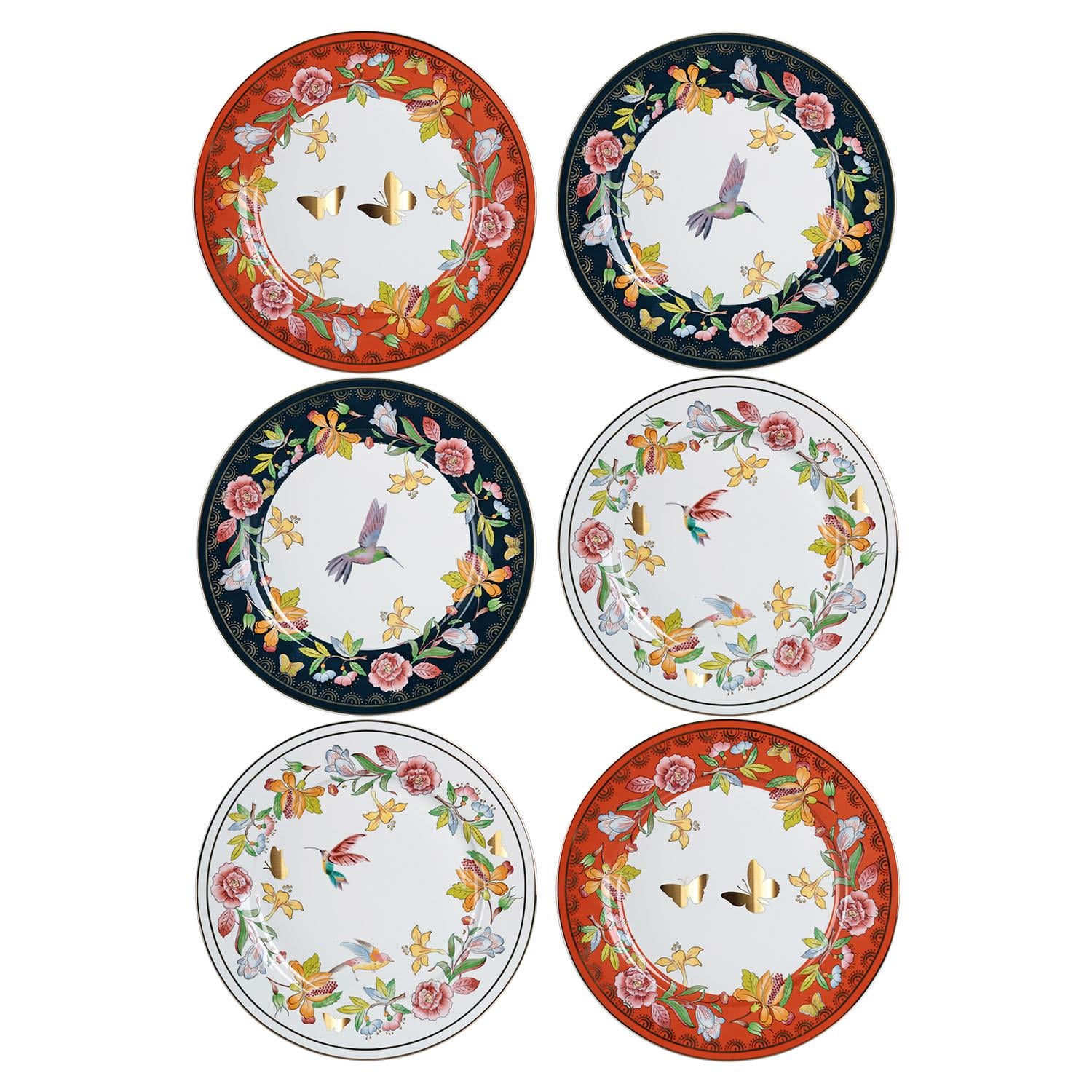 Lucky Art Evelyn Bone Servis Tabak Seti 6'lı 27 Cm - LYHD 662