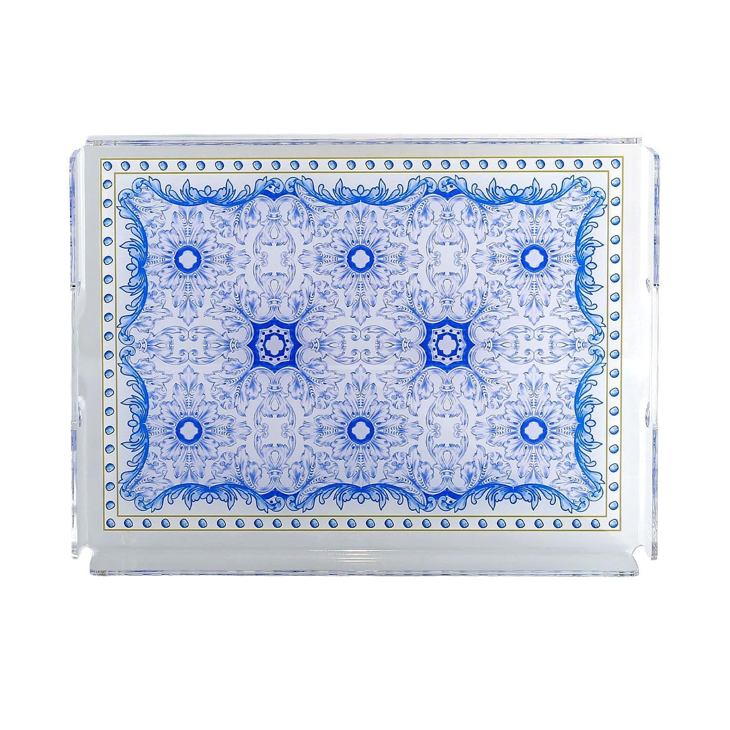 Lucky Art Florance Pleksi Tepsi 36x26 Cm - STR 294